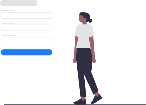 ilustração mulher negra, camisa branca e calça marrom ilustração mulher negra, camisa branca e calça marrom